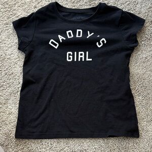 💥'Daddy's Girl' Short Sleeve Girls Tee